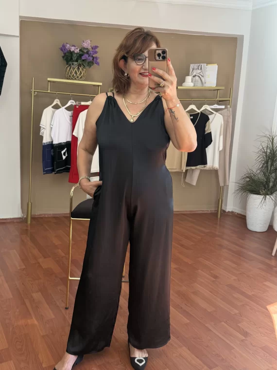 Siyah Tulum 54080