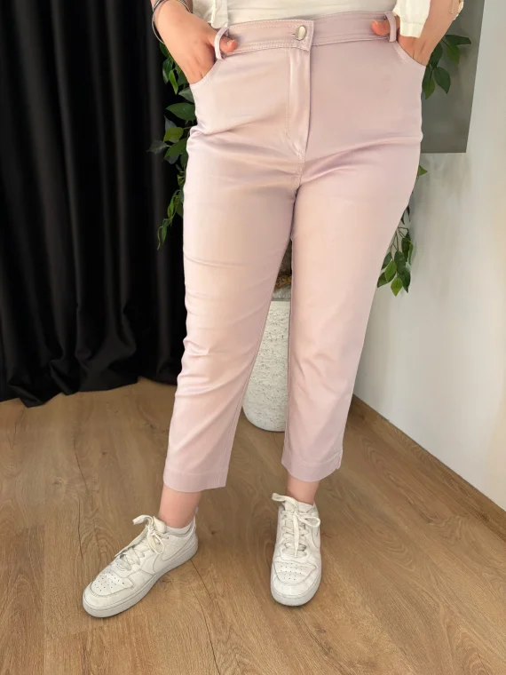 Taş Rengi Bilek Boy Kot Pantolon 6241