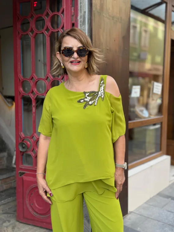 Yeşil Bluz 26YB3503