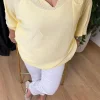 Sarı Merserize Bluz 9100