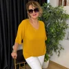 Sarı Merserize Bluz 3232