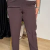 Kahve Kumaş Pantolon 7105