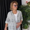 İndigo Etnik Desen İkili Takım 50163