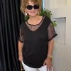 Siyah Tişört 38070Y