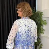Beyaz İçi Atletli Bluz Takım 3721