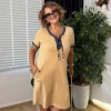 Bej Elbise 34454Y