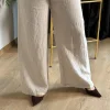 Bej Keten Pantolon 207-1