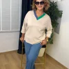 Bej Rengi Bluz 4569