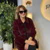 Bordo Biyeli Ceket 6706