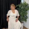 Ekru Ham Bolerolu Takım AN10746