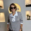 Kahverengi Çizgili Bluz 5510