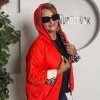 Kırmızı Kapüşonlu Ceket 5000