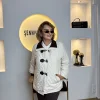 Krem İnce Mont 7087