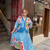Mavi Desenli Takım BY175