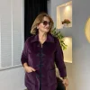 Mor Biyeli Ceket 6706