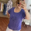 Mor Pullu Bluz V-717