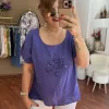 Mor Pullu Bluz V-717