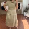 Olive Elbise 54510