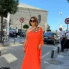 Oranj Elbise 26YB2503