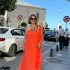 Oranj Elbise 26YB2503