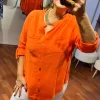 Oranj Keten Bluz KG-25002