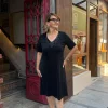 Siyah Elbise 34340Y