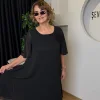 Siyah Elbise 8687