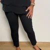 Siyah Paçası Püsküllü Pantolon P500