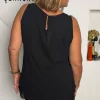 Siyah Şifon Bluz 2225