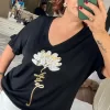 Siyah V Yaka Bluz 87550