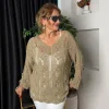 Vizon Merserize Triko Bluz 1150