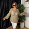 Vizon Merserize Triko Bluz 1150