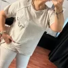 Yıldız Desen Yaldızlı Simli Bluz 41779