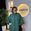 Zümrüt Yeşili Kapitone Mont 7049
