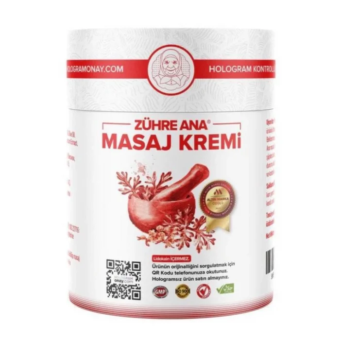 Bilge İlaç Zühre Ana Masaj Kremi 240 Ml