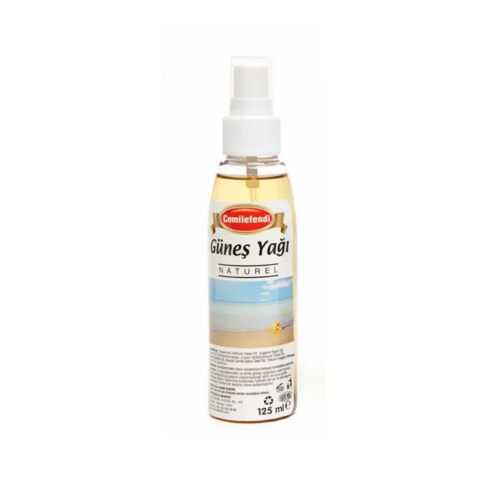 Cemilefendi Natural Güneş Yağı 125Ml