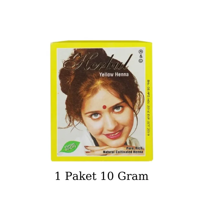 Herbul Sarı Hint Kınası 10gr