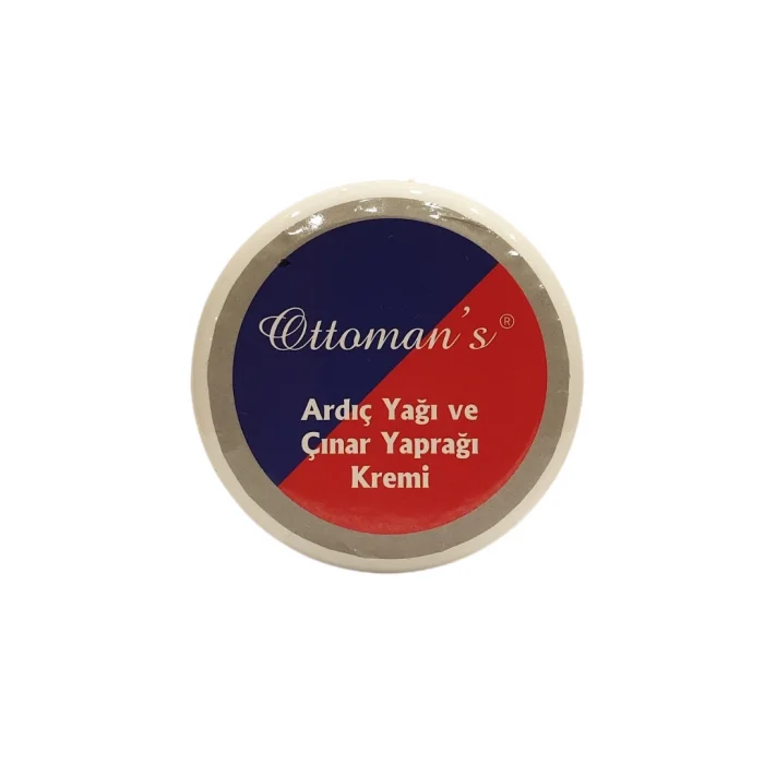 Ottomans ardıç yağı ve çınar yaprağı kremi 100ml