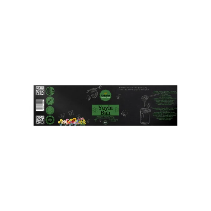 Aktarist Yayla Balı 480Gr