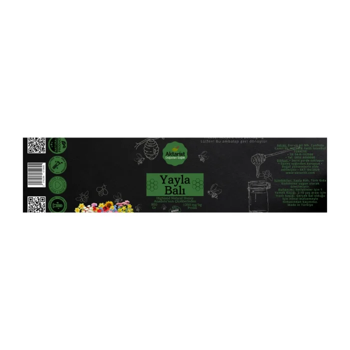 Aktarist Yayla Balı 950Gr