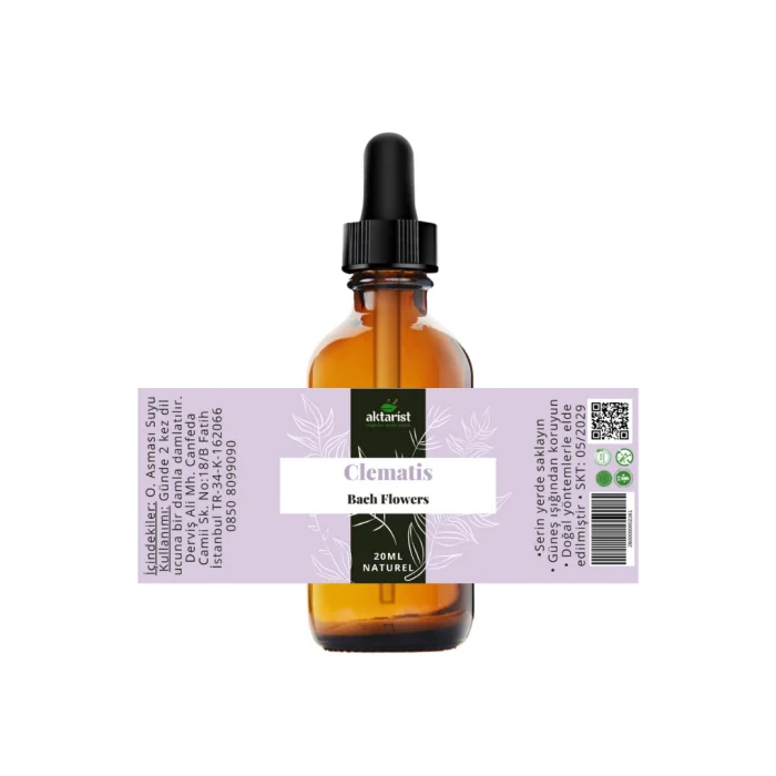 Clematis - Bach Flowers Water 20Ml