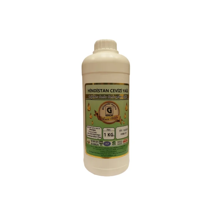 Gençay Hindistan Cevizi Yağı Soğuk Pres 1000Ml