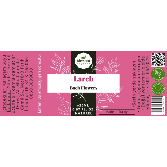 Larch  - Bach Flowers Water 20Ml