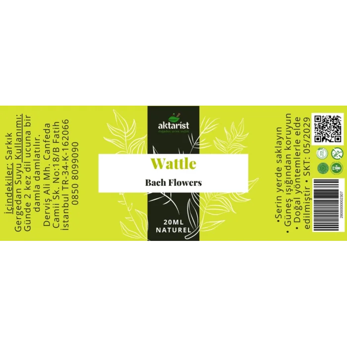 Wattle - Bach Flowers Water 20Ml