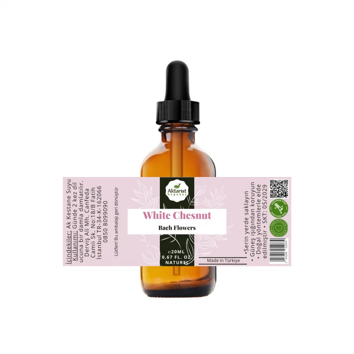 White Chesnut  - Bach Flowers Water 20Ml