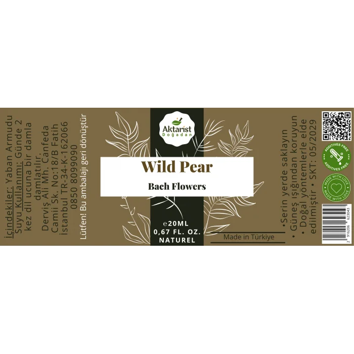 Wild Pear   - Bach Flowers Water 20Ml