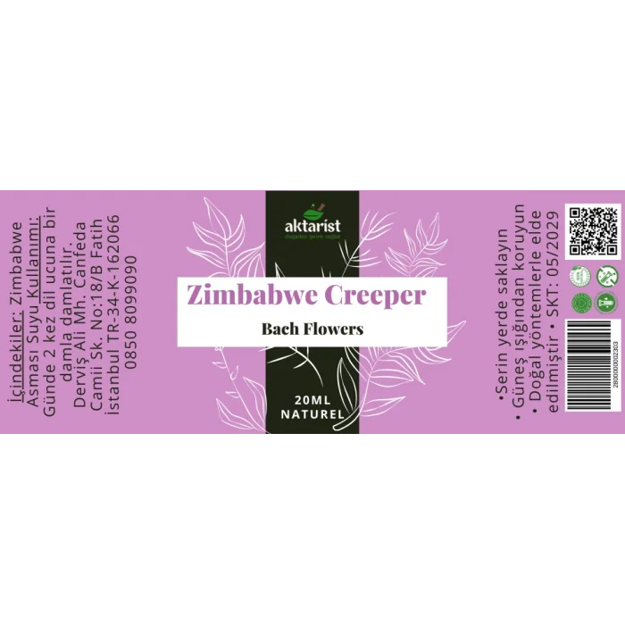 Zimbabwe Creeper   - Bach Flowers Water 20Ml
