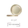 Paşabahçe Cam Kavanoz Kapağı 82 Mm Gold