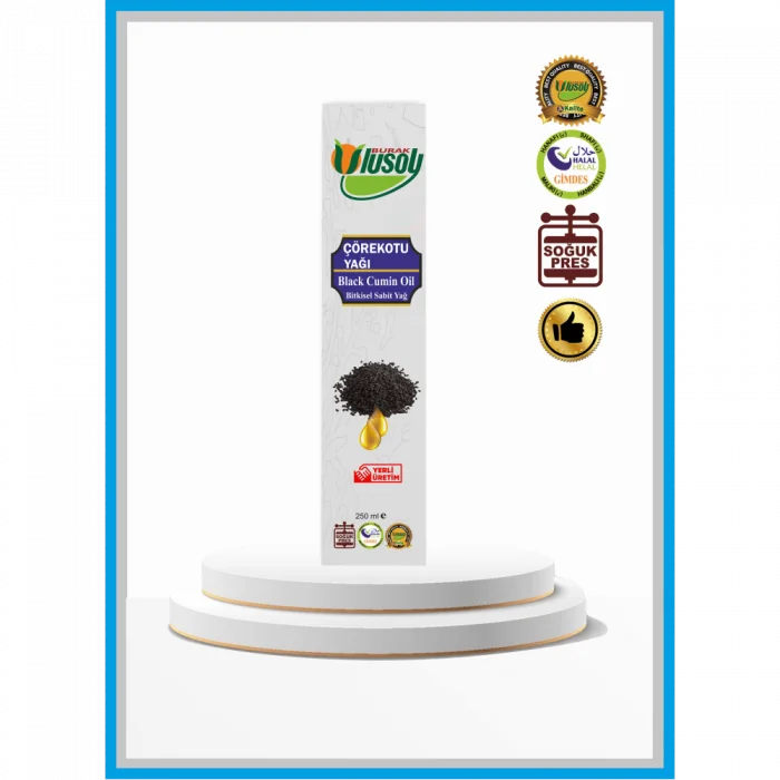 Ulusoy Bitkisel Çörekotu Yağı 250Ml Soğuk Pres
