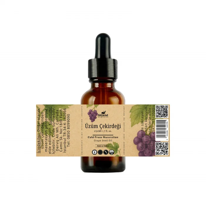 Aktarist Üzüm Çekirdeği Yağı 50Ml